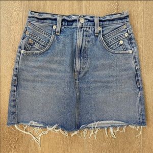 Agolde Denim Skirt